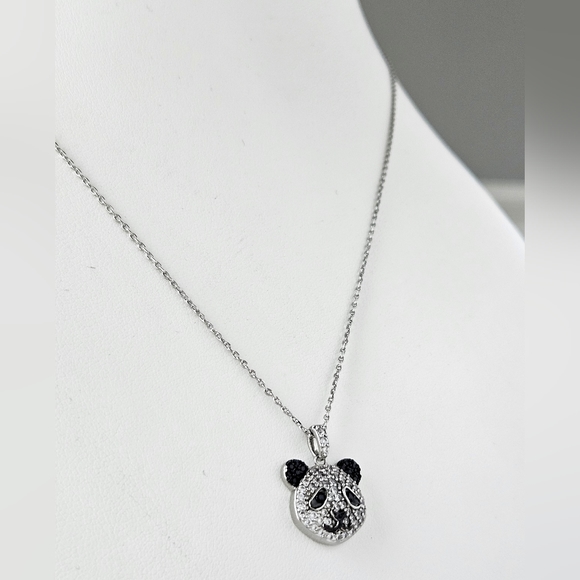 Lucky Panda Necklace, Charmed Aroma Panda Bear Necklace Collection - Picture 3 of 8